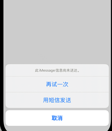 莺歌海镇apple维修iPhone上无法正常发送iMessage信息