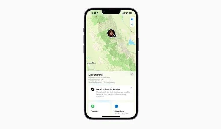 莺歌海镇苹果14维修分享iPhone14系列中 FindMy功能通过卫星分享位置方法教程 