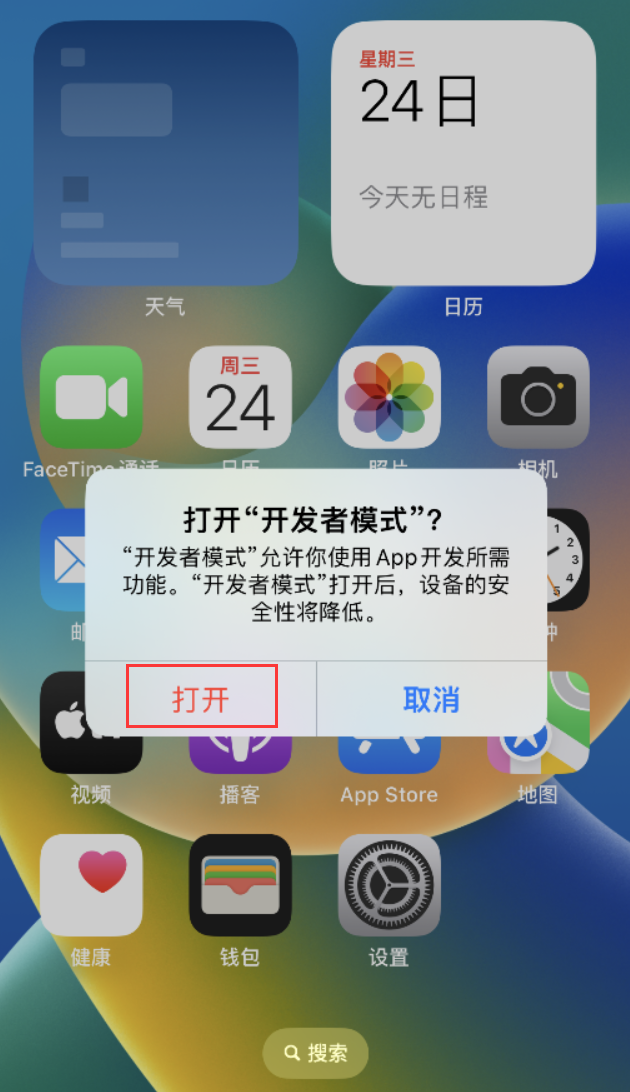 莺歌海镇苹果手机维修分享如何打开开发者模式 