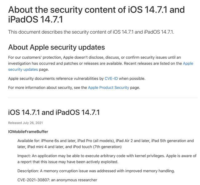 莺歌海镇苹果手机维修分享iOS 14.7.1 正式版更新内容及升级方法 